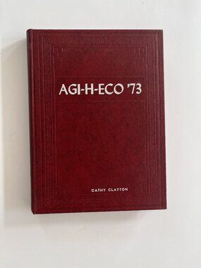 1973 Agi-H-Eco Hamilton High School Hamilton, Alabama Yearbook